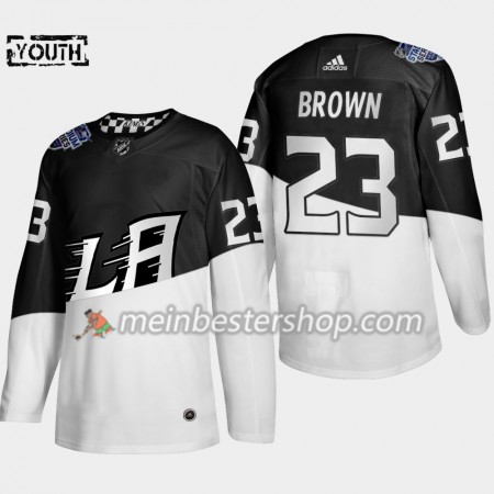 Los Angeles Kings Dustin Brown 23 Adidas 2020 Stadium Series Trikot Authentic - Kinder